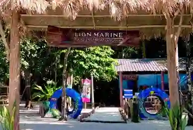 Entrance to Lion Marine at Island hopping Langkawi with Alanona